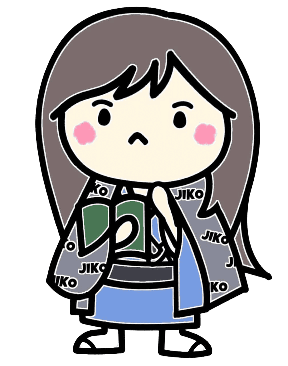 岩国自動車興業の吉田松陰風のイラスト